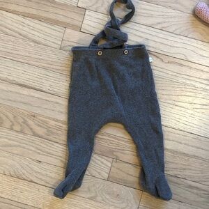 Cozy Gray Kids Footed One Piece